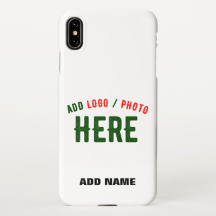 COQUE iPhone XS MAX MARQUE BLANCHE MODERNE ET PERSONNALISABLE VÉRIFIÉE