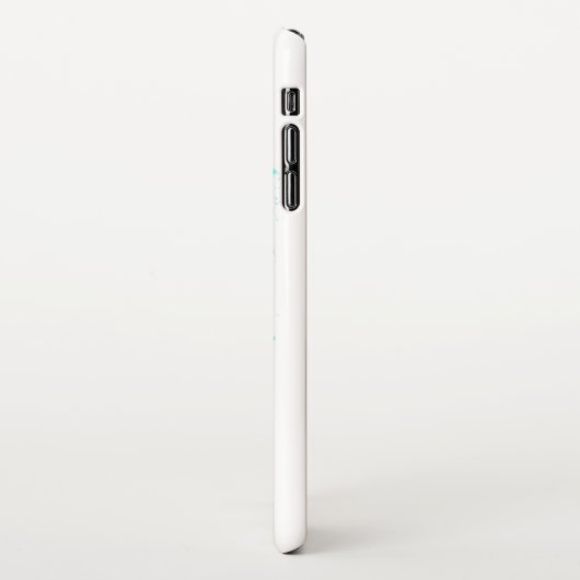 Coque iPhone XS Max Méduse arc-en-ciel (Côté gauche)