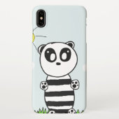 Coque iPhone XS Max Panda Kids (Dos)