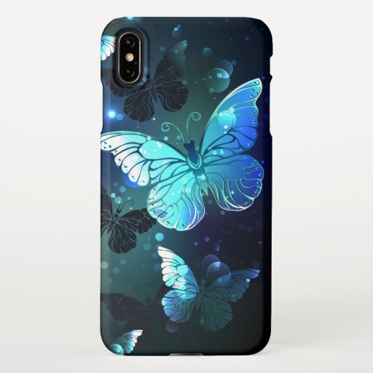 Coque iPhone XS Max Papillon de nuit (Dos)