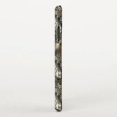 Coque iPhone XS Max Perles dorées (Côté droit)