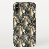 Coque iPhone XS Max Perles dorées (Dos)