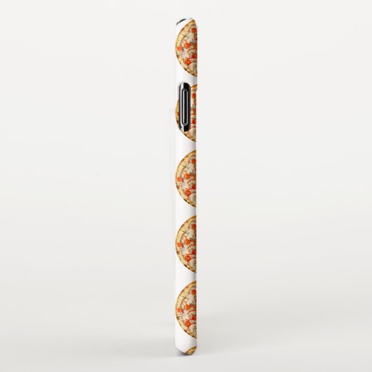Coque iPhone XS Max Pizza (Côté droit)