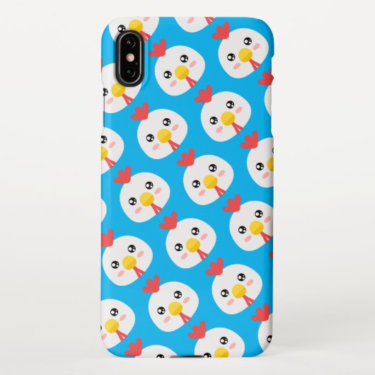 Coque iPhone XS Max Poulet mou (Dos)