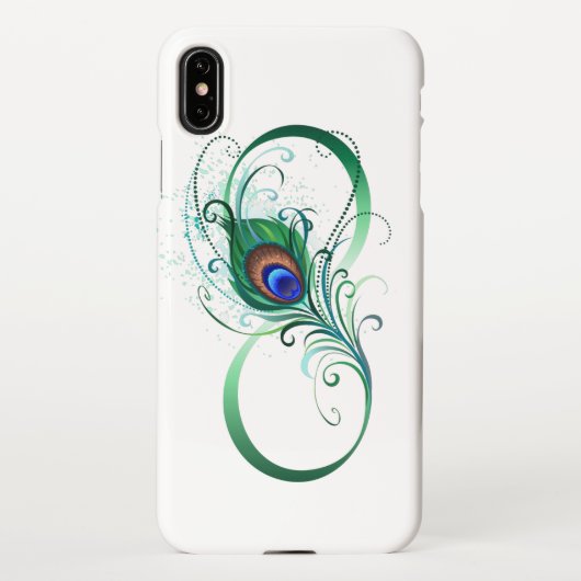 Coque iPhone XS Max Symbole de l'Infinity (Dos)
