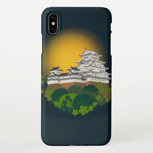Coque iPhone XS Max Temple phone case (Dos)