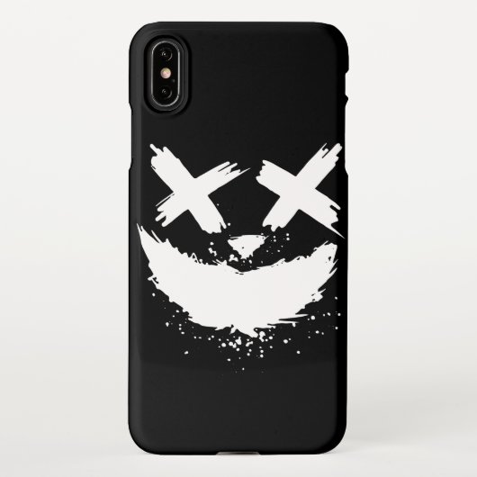 Coque iPhone XS Max Visage Spock Horreur Halloween Nuit (Dos)