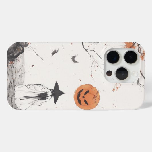 Coque iphone Zen Halloween (Verso (horizontal))