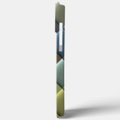 coque iphone zig zag motif couleur de paix (Verso / Gauche)