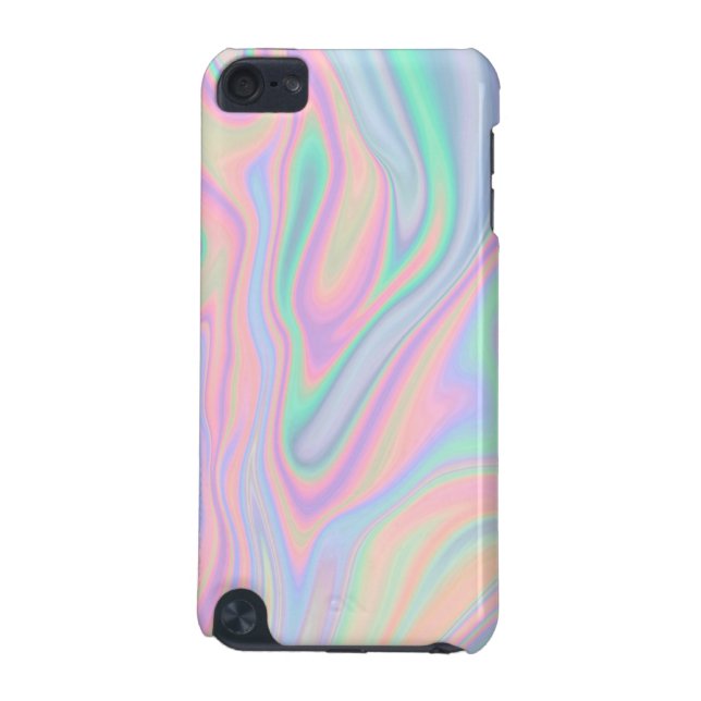 Coque iPod Touch 5G Conception iridescente liquide de couleur de (Dos)
