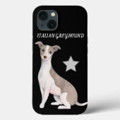 Coque ITALIEN GREYHOUND APPLE IPHONE 13. case-mate (Verso)