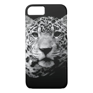 Coque Jaguar noir et blanc pour iPhone 7