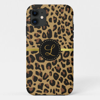 Coque Jaguar Print Monogramme iPhone 5