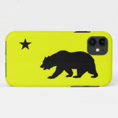 Coque Jaune California iPhone 5 (Dos (Horizontal))
