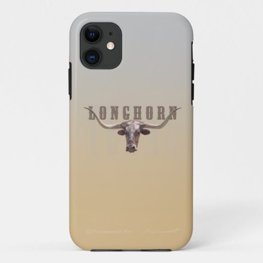 Coque léger Longhorn iPhone5 (Dos)