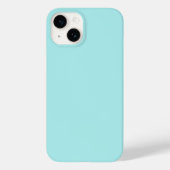 Coque léger Turquoise iPhone 14 (Verso)
