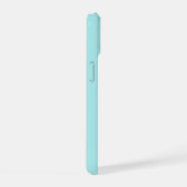 Coque léger Turquoise iPhone 15 (Côté droit)
