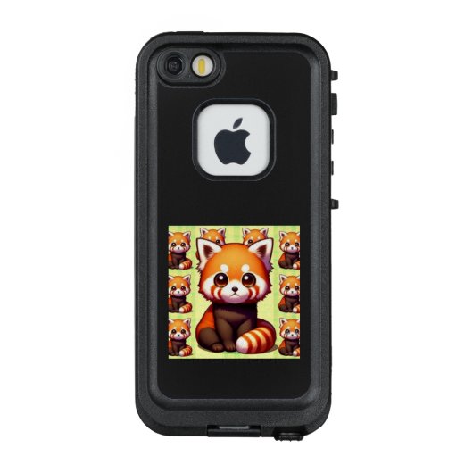 COQUE LifeProof POUR iPhone  こっち向いて、レッサーちゃん💛 (Dos)