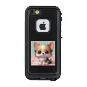 COQUE LifeProof POUR iPhone  ぴょこんとおねだり♡ふわふわチワワの誘惑 (Dos)