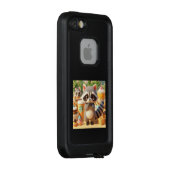 COQUE LifeProof POUR iPhone  アライグマくんのティータイム (Dos/Droite)