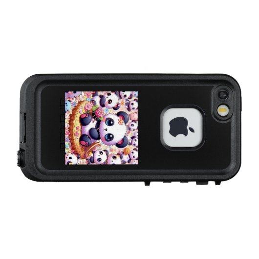 COQUE LifeProof POUR iPhone  パンダくん大ファミリー (Dos Horizontal)