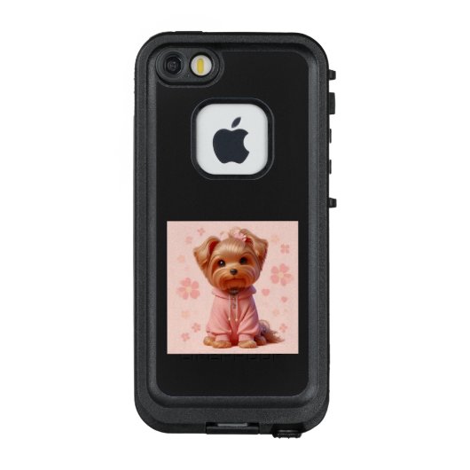COQUE LifeProof POUR iPhone  ピンクのテリアちゃん (Dos)