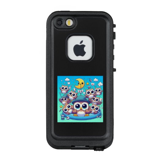 COQUE LifeProof POUR iPhone  フクロウくんたちのナイトパーティー (Dos)