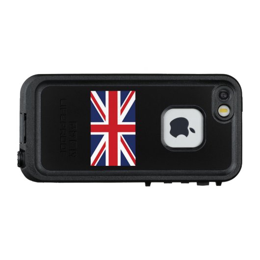 COQUE LifeProof POUR iPhone ユニオンジャック (Dos Horizontal)