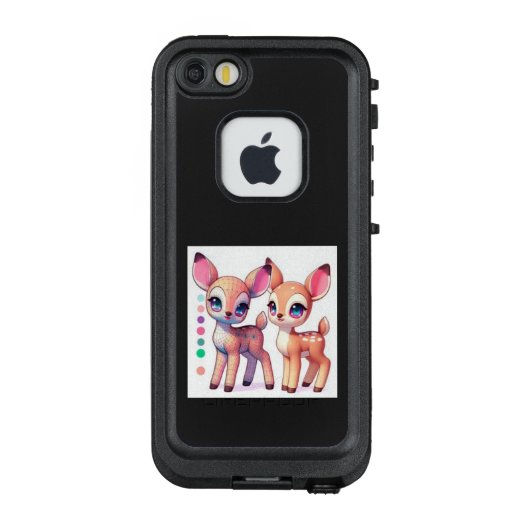 COQUE LifeProof POUR iPhone  双子のバンビ (Dos)
