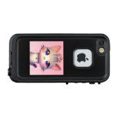 COQUE LifeProof POUR iPhone  夢見る王冠と紫の瞳 (Dos Horizontal)