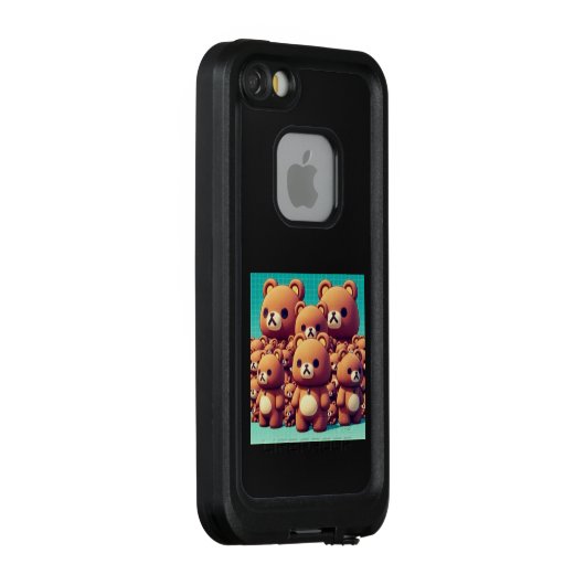 COQUE LifeProof POUR iPhone 大家族クマさん (Dos/Droite)