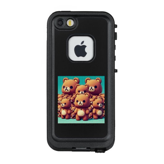 COQUE LifeProof POUR iPhone  大家族クマさん (Dos)