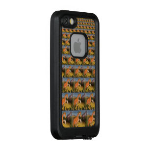 Coque LifeProof FRÄ’ Pour iPhone SE/5/5s African wild WaterProof pop art