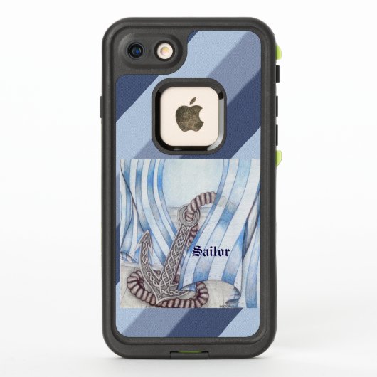 Coque LifeProof Pour iPhone Ancre celtique (Dos)