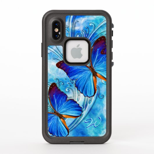 Coque LifeProof Pour iPhone Art papillon 37 Options (Dos)