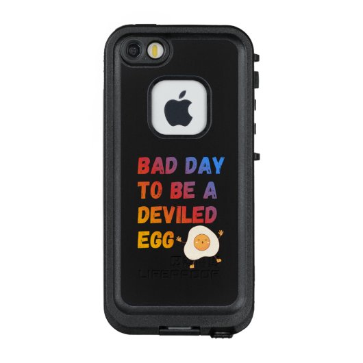 Coque LifeProof Pour iPhone Bad Day to Be a Deviled Egg (Dos)