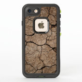 Coque LifeProof Pour iPhone Boue séchée fissurée (Dos)