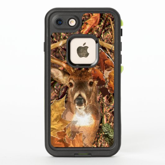 Coque LifeProof Pour iPhone Buck Camouflage White Tail Deer (Dos)