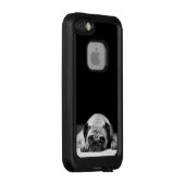 Coque LifeProof Pour iPhone Carlin triste (Dos/Droite)