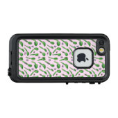 Coque LifeProof Pour iPhone Carnivores rose (Dos Horizontal)