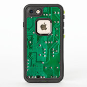 Coque LifeProof Pour iPhone Carte verte (Dos)