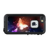 Coque LifeProof Pour iPhone Clowing Night Butterflies (Dos Horizontal)