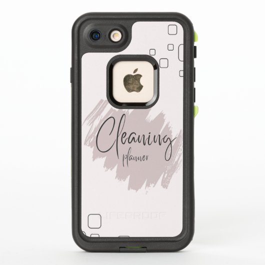 Coque LifeProof Pour iPhone Conception du nettoyage (Dos)