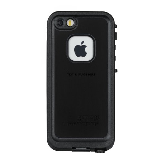 Coque LifeProof Pour iPhone Créez votre propre blanc (Dos)