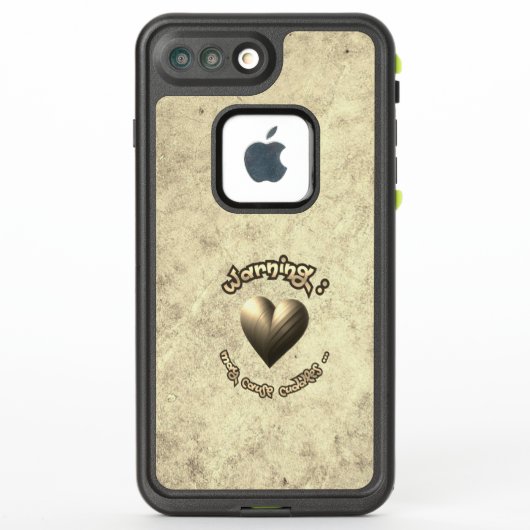 Coque LifeProof Pour iPhone Cuddle Alert – Art with Heart! (Dos)