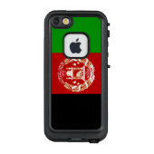 Coque LifeProof Pour iPhone Drapeau de l'Afghanistan patriotique (Dos)