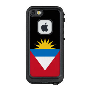 Coque LifeProof FRÄ’ Pour iPhone SE/5/5s Drapeau patriotique d'Antigua-et-Barbuda