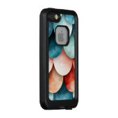 Coque LifeProof Pour iPhone Écailles de poissons (Dos/Droite)