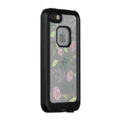 Coque LifeProof Pour iPhone Fleurs d'aquarelle festive 2 (Dos/Droite)
