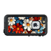 Coque LifeProof Pour iPhone Floral (Dos Horizontal)